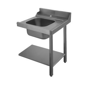 Стол с ванной 700 ММ правый Apach Chef Line L80206L700
