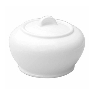 Сахарница 0,22Л, с крышкой, White Apracsb1
