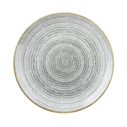 Купить тарелка мелкая 28,8см, без борта, цвет stone grey, studio prints spsgev111 – цена от завода, доставка до двери | RuOborudovanie.ru