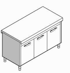 Прилавок нейтральный Emainox 8Ea7 8045003