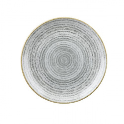 Купить тарелка мелкая 21,7см, без борта, цвет stone grey, studio prints spsgevp81 – цена от завода, доставка до двери | RuOborudovanie.ru