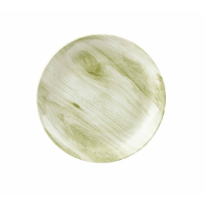 Тарелка мелкая 16,5СМ, без борта, Textured Prints, цвет Green Wood Wgrevp61