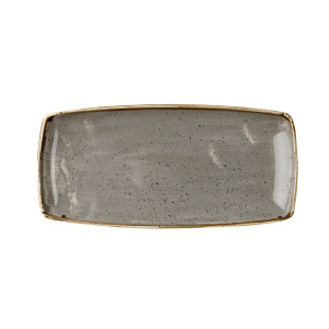 Блюдо сервировочное 29,5Х15СМ, без борта, Stonecast, цвет Peppercorn Grey Spgsop111