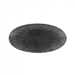 Купить блюдо овальное chefs 29,9х15см, без борта, цвет agano black, studio prints agblov301 – цена от завода, доставка до двери | RuOborudovanie.ru