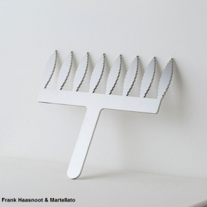 Трафарет для декора "Feather Comb" H6См, нерж.сталь, дизайн - Frank Haasnoot 20Fh02S