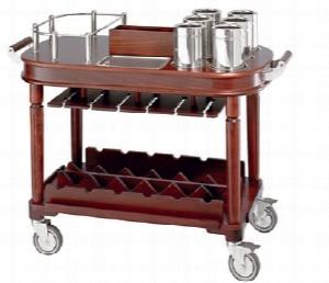 Тележка сервировочная Paderno 58897-00 для вина 