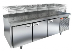 Купить стол охлаждаемый hicold gn 111/tn lt под тепл.оборуд.(-2+10), 3 двери, 1835х700х675 – цена от завода, доставка до двери | RuOborudovanie.ru