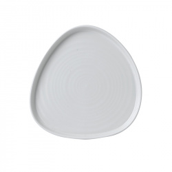 Купить тарелка треугольная мелкая chefs walled 20см h2см, с прямым бортом, chefs plates, цвет white whwt211 – цена от завода, доставка до двери | RuOborudovanie.ru