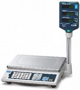 Весы торговые Cas AP-1 30EX (30кг, 5/10г) память 200 цен, электронные настольные