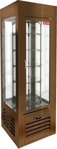 Витрина кондитерская вертикальная Hicold Vrc 350 R Sh Bronze