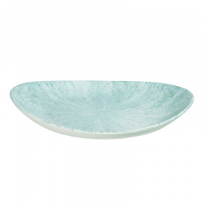 Блюдо овальное 27Х22,9СМ, без борта, цвет Stone Aquamarine, Studio Prints Stamop581