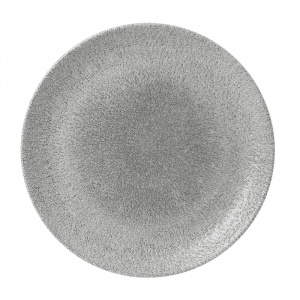 Тарелка мелкая 28,8СМ, без борта, цвет Raku Jasper Grey, Studio Prints Rkgjev111