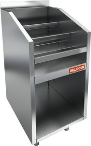 Лестница ликёрная HiCold НБмлЛ-4/6Б (287891) с бортом 400х600х850мм
