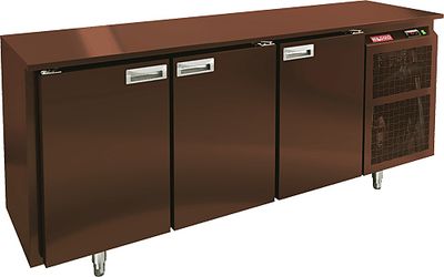Стол охлаждаемый Hicold BN 111/TN BAR (-2+10), 3 двери, 1835х500х830