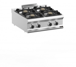 Купить плита газовая 4 конфорочная 700 серии apach chef line glrrg77p – цена от завода, доставка до двери | RuOborudovanie.ru