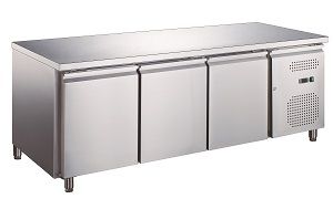 Стол с морозильный шкафом Hurakan HKN-Gn3Bt