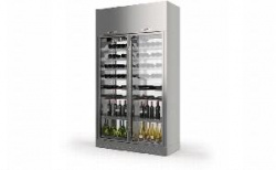 Купить шкаф винный enofrigo wine library 2p 4v h220 p60 серебристый a1wl4v2p226/873 – цена от завода, доставка до двери | RuOborudovanie.ru