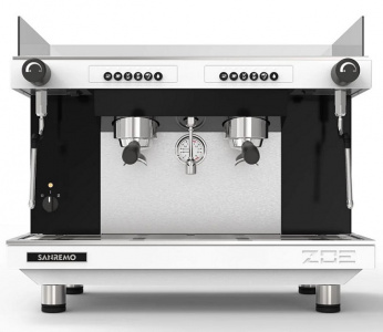 Кофемашина Sanremo Zoe Tall 2 гр. 220В автомат бело-чёрная
