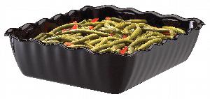 Салатник Cambro с декоративными бортами 26,5 х 33,5 х 8 СМ Dc10110