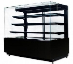 Купить витрина кондитерская es system k carina 04 1,4 б/бок,б/фронт.панели,внут. ral9005 – цена от завода, доставка до двери | RuOborudovanie.ru