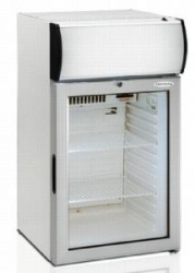Купить шкаф холодильный со стеклом tefcold fs80cp с креплением к стене – цена от завода, доставка до двери | RuOborudovanie.ru