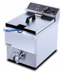 Фритюрница Airhot EF10T с краном на 10л, 3.5кВт, настольн. электр.