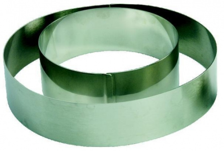 Форма кондитерская "КРУГ" D 8СМ H 4,5СМ, S/S Crr8
