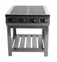 Купить плита индукционная grill master ф4ип/800 60002 (на подставке пнс) 4 зоны нагрева – цена от завода, доставка до двери | RuOborudovanie.ru