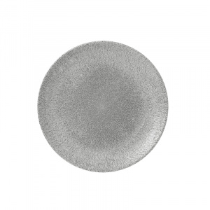 Тарелка мелкая 21,7СМ, без борта, цвет Raku Jasper Grey, Studio Prints Rkgjevp81