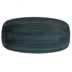 Купить блюдо прямоугольное chefs 35,5х18,9см, без борта, stonecast patina, цвет rustic teal patrxo141 – цена от завода, доставка до двери | RuOborudovanie.ru