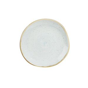Тарелка мелкая "ВОЛНА" 18,6СМ, без борта, Stonecast, цвет Duck Egg Blue Sdesog71