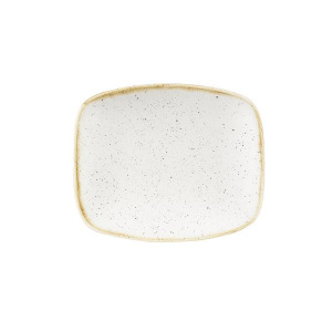 Блюдо прямоугольное Chefs 15,4Х12,6СМ, без борта, Stonecast, цвет Barley White Swhsobl11