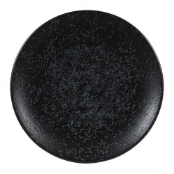 Купить тарелка мелкая 27см, без борта, menu shades, цвет caldera ash black zccamc271 – цена от завода, доставка до двери | RuOborudovanie.ru