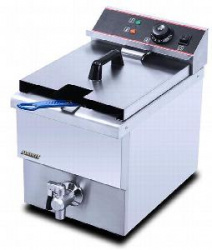 Фритюрница Airhot EF12 с краном на 12л, 3.25кВт, настольн. электр.
