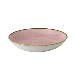 Тарелка глубокая 24,8СМ 1,13Л, без борта, Stonecast, цвет Petal Pink Sppsevb91