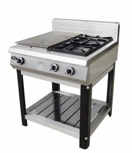 Плита 2 конфорочная Grill Master ф4жтлспг (НА подставке) газ 50031