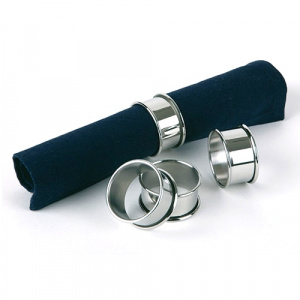 Кольцо для салфеток (4шт.) D4,7См H2,5См, S/S 04446Aps