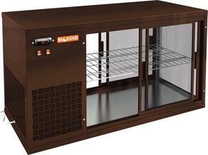 Витрина тепловая Hicold Vrl T 1300 L Brown