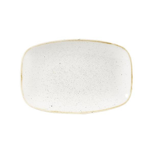 Блюдо прямоугольное Chefs 23,7Х15,7СМ, без борта, Stonecast, цвет Barley White Swhsobl21