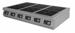 Купить плита индукционная grill master ф6ип/800 60014 (настольная) 6 зон нагрева – цена от завода, доставка до двери | RuOborudovanie.ru