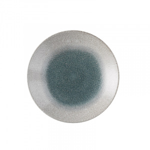 Тарелка мелкая 28,8СМ, без борта, цвет Raku Duo Agate-Topaz, Studio Prints Rdatev111