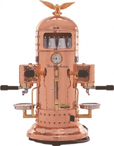 Кофемашина Victoria Arduino Venus bar 2S copper, 220V полуавтомат