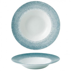 Купить тарелка глубокая 28см 0,468л, цвет raku topaz blue, studio prints rktbvwbl1 – цена от завода, доставка до двери | RuOborudovanie.ru