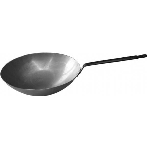 Сковорода "Wok" D 34СМ H9,4См 4,75Л, белая сталь, серия Excalibur 36109F34