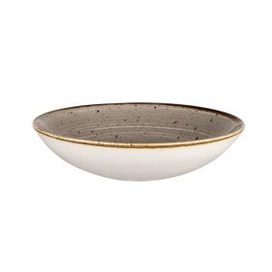 Тарелка глубокая 18,2СМ 0,426Л, без борта, Stonecast, цвет Peppercorn Grey Spgsevb71