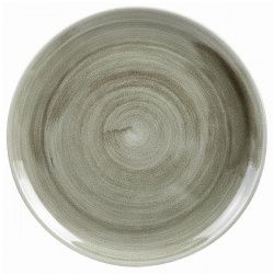 Купить тарелка мелкая 28,8см, без борта, stonecast patina, цвет burnished green pabgev111 – цена от завода, доставка до двери | RuOborudovanie.ru