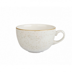 Купить чашка cappuccino 227мл stonecast, цвет barley white swhscb201 – цена от завода, доставка до двери | RuOborudovanie.ru