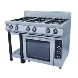 Купить плита 6 конфорочная grill master ф6пдг/800(г) газ 50004г – цена от завода, доставка до двери | RuOborudovanie.ru