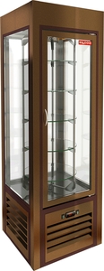 Витрина кондитерская вертикальная Hicold Vrc 350 R Sh Bronze Fr