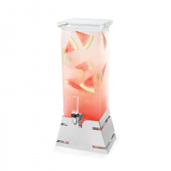 Купить диспенсер для сока rosseto beverage ld143, 7,6л 26,3х19см h59,7см, нерж.сталь/акрил – цена от завода, доставка до двери | RuOborudovanie.ru